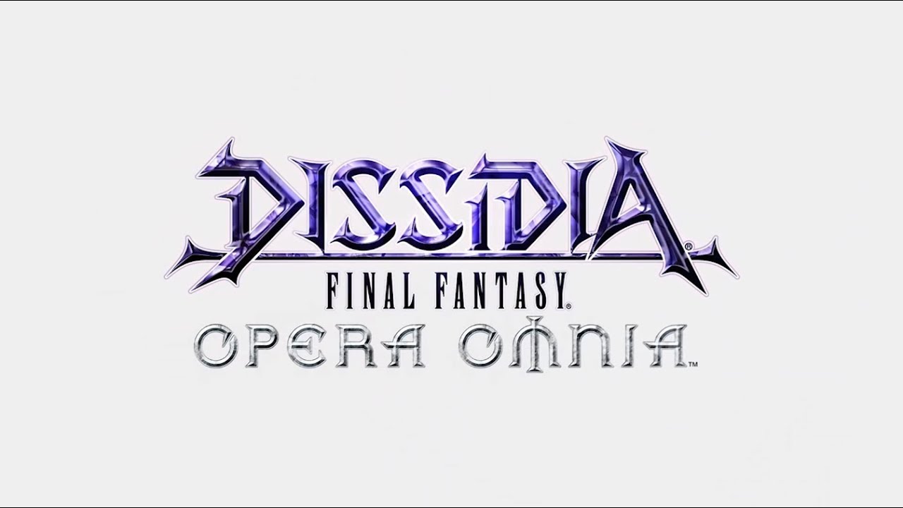 Dissidia Final Fantasy Opera Omnia features a captivating logo that perfectly represents the essence of this epic game.