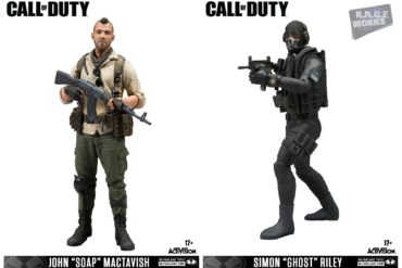 McFarlane Toys presents collectors with the highly detailed Call of Duty action figures featuring the iconic characters John McCoy and Robert McCoy.