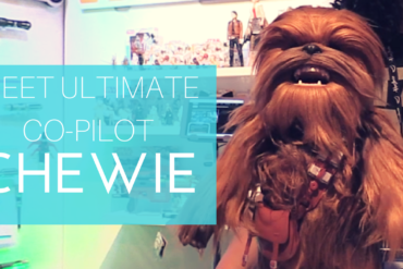 Meet the ultimate co-pilot Chewie at Toy Fair 2018.