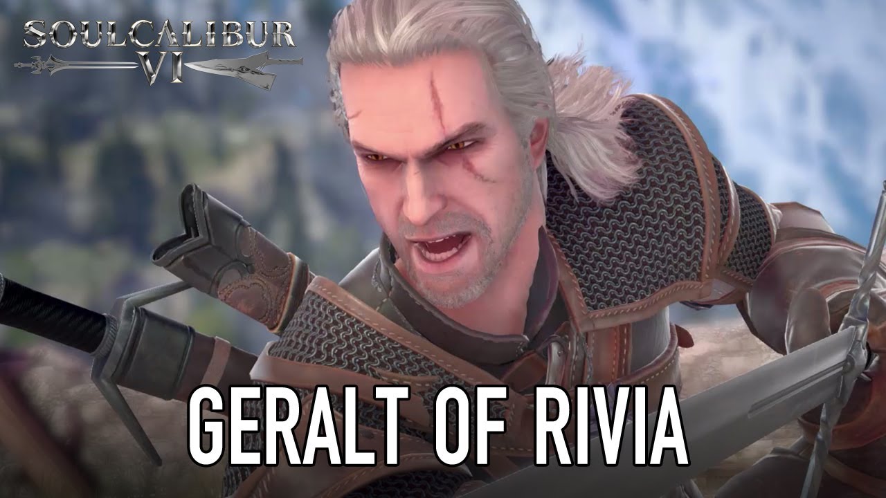 Officially crossing over into the world of SOULCALIBUR VI, Geralt of Rivia from The Witcher 3 makes a remarkable appearance.