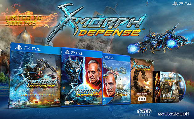 X-Morph: Defense Gets Special PS4 Physical Release X-Morph: Defense - PS4 Limited Edition