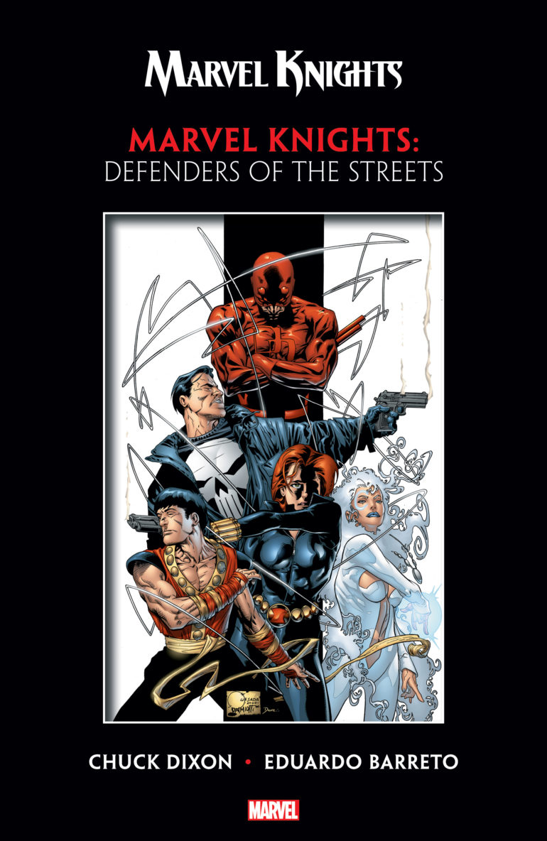 Marvel Knights, a revolutionary comic book series, celebrates its 20th anniversary as the ultimate defenders of the streets in the Marvel universe.