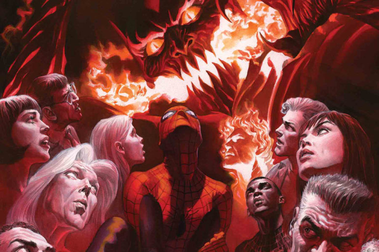 A captivating comic book cover featuring the incredible Amazing Spider-Man from Marvel Comics.