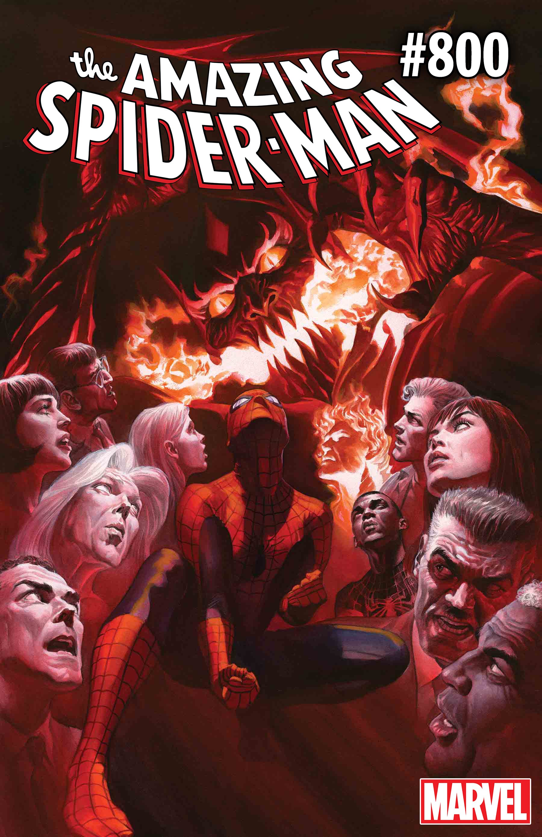 A captivating comic book cover featuring the incredible Amazing Spider-Man from Marvel Comics.