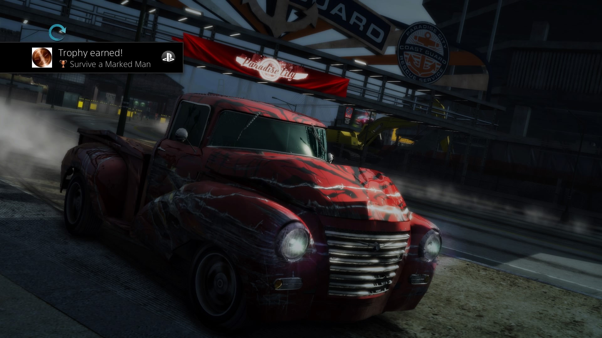 Burnout Paradise Remastered - smashed