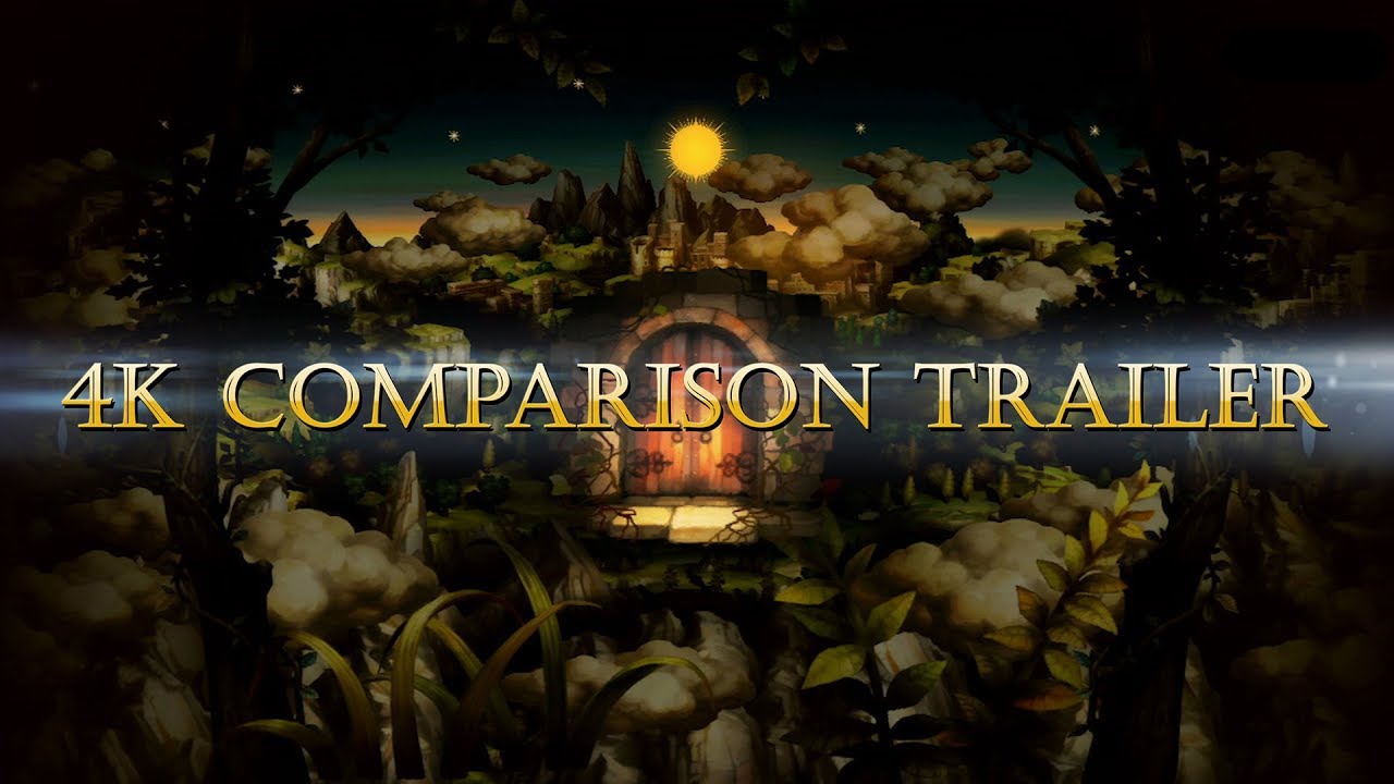 Dragon's Crown Pro 4K comparison trailer.