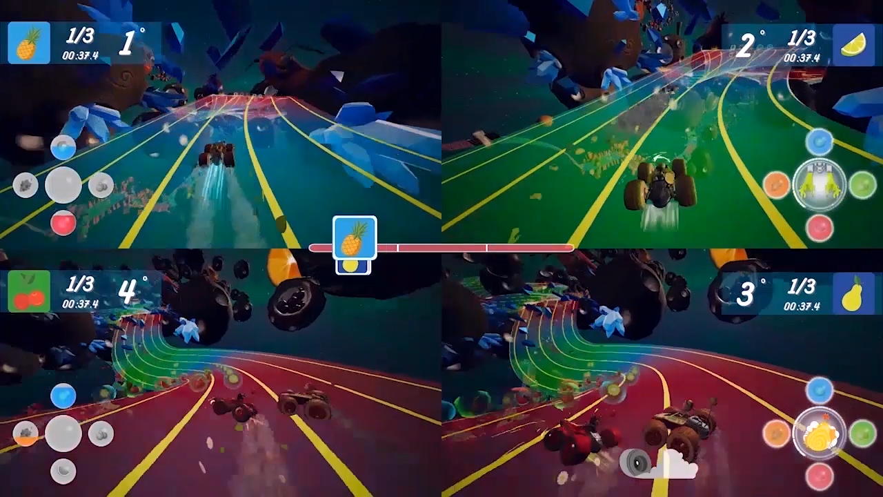 04 Juice it Loose With All-Star Fruit Racing! All-Star Fruit Racing - 4