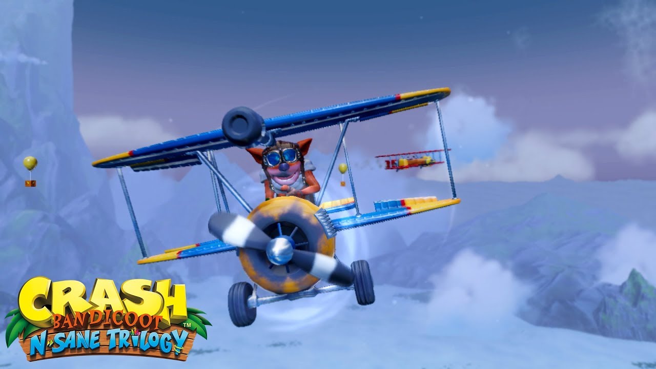 Crash Bandicoot: N' Sane Trilogy - Crash Landing Legends on Switch.