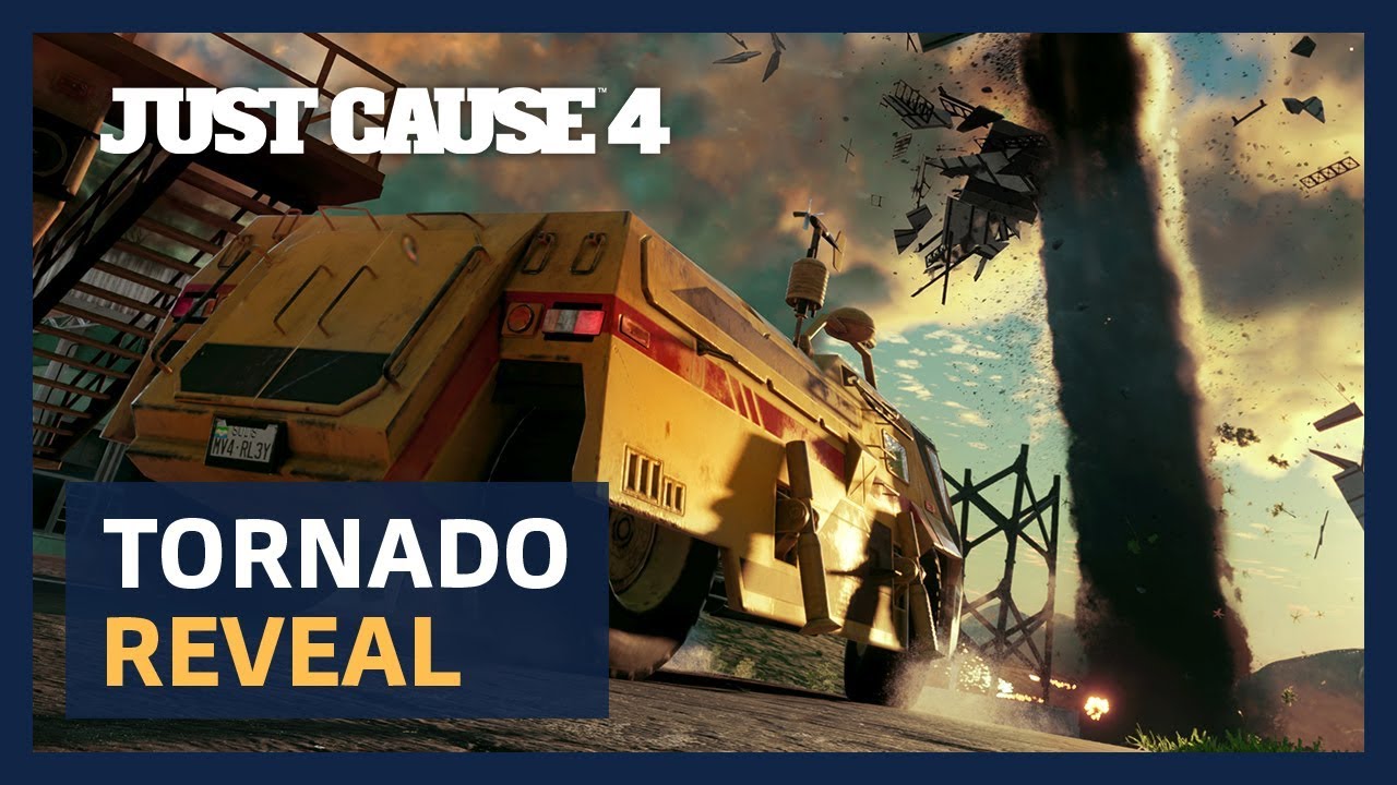 Witness Rico and the destructive power of tornadoes in Just Cause 4.