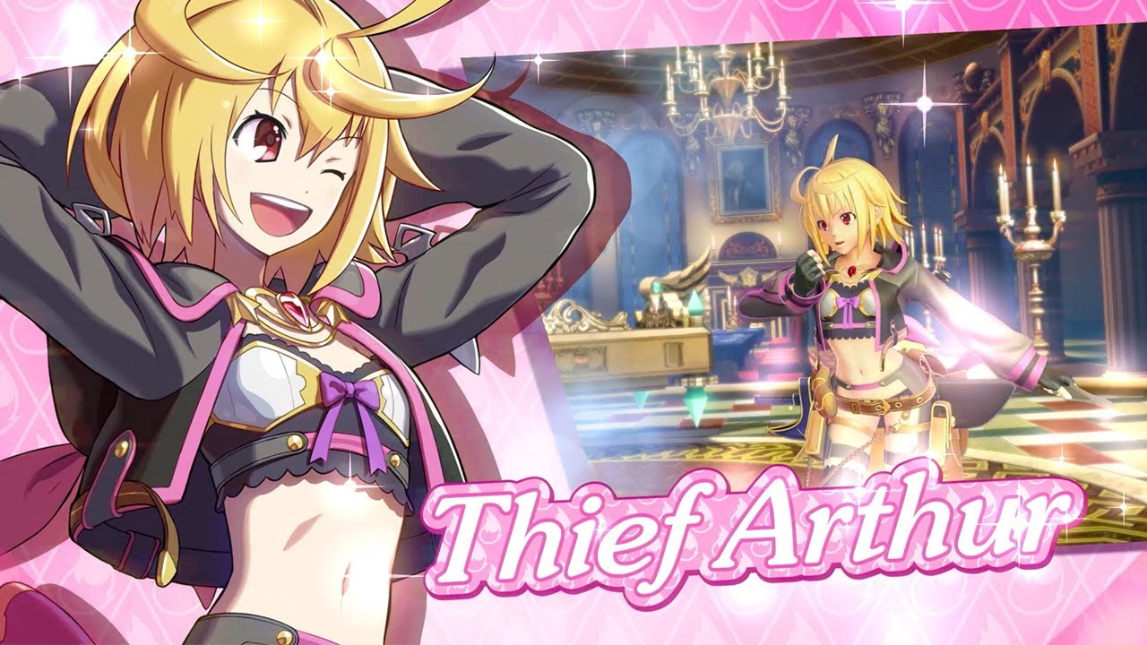 Crossover Character Thief Arthur in SNK Heroines Tag Team Frenzy, screenshot thumbnail.