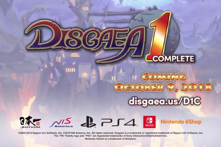 Disgaea 1 Complete, the power of persuasion coming to Nintendo Switch and PS4 in October.