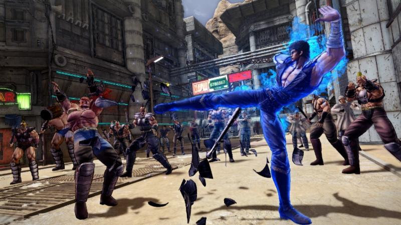 Fist of the North Star: Lost Paradise - attack