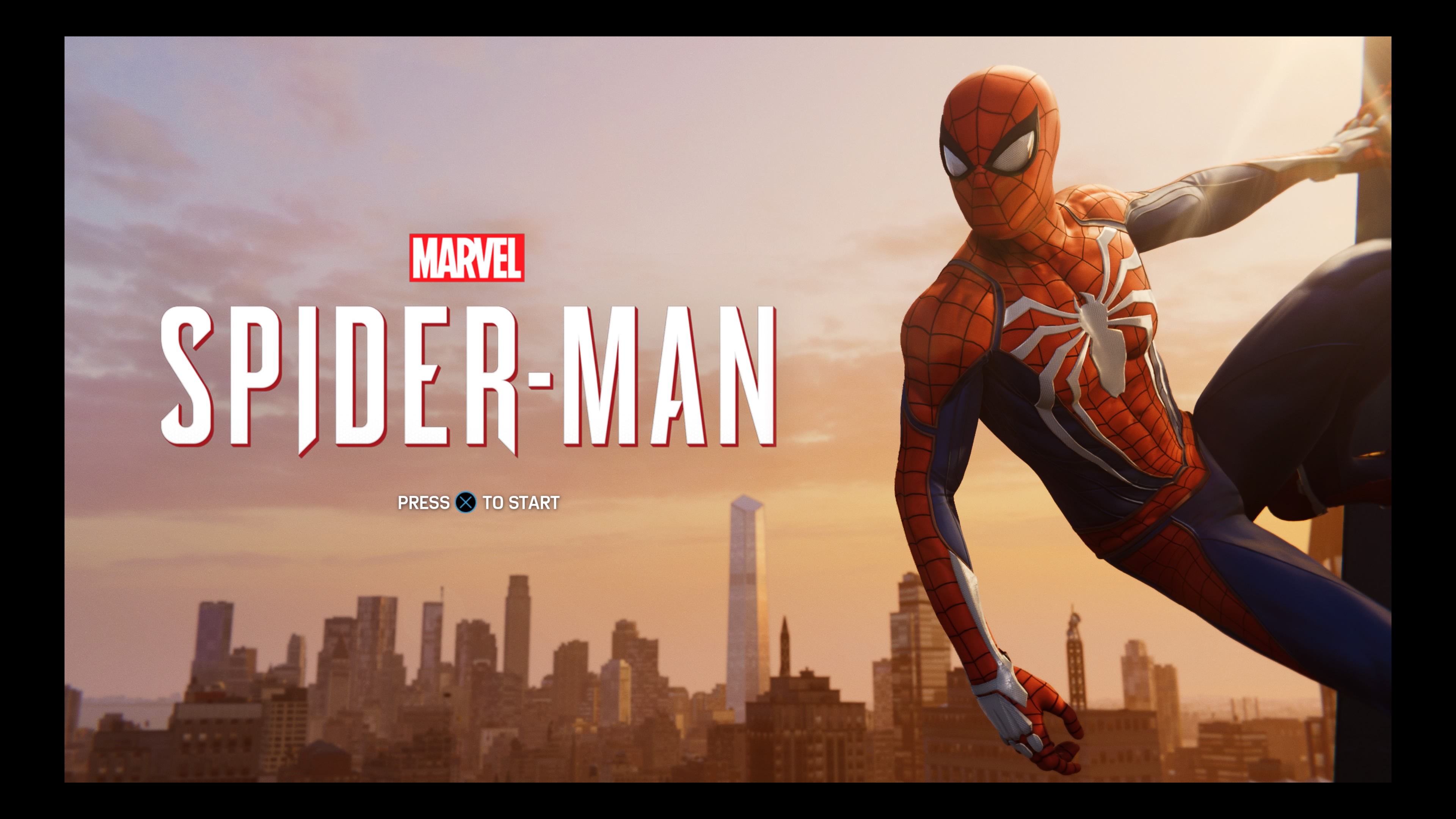 Marvel's Spider-Man - title screen