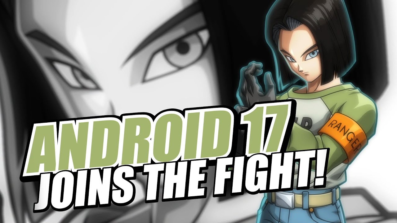 Android 17 plays a supporting role in Dragon Ball FighterZ.
