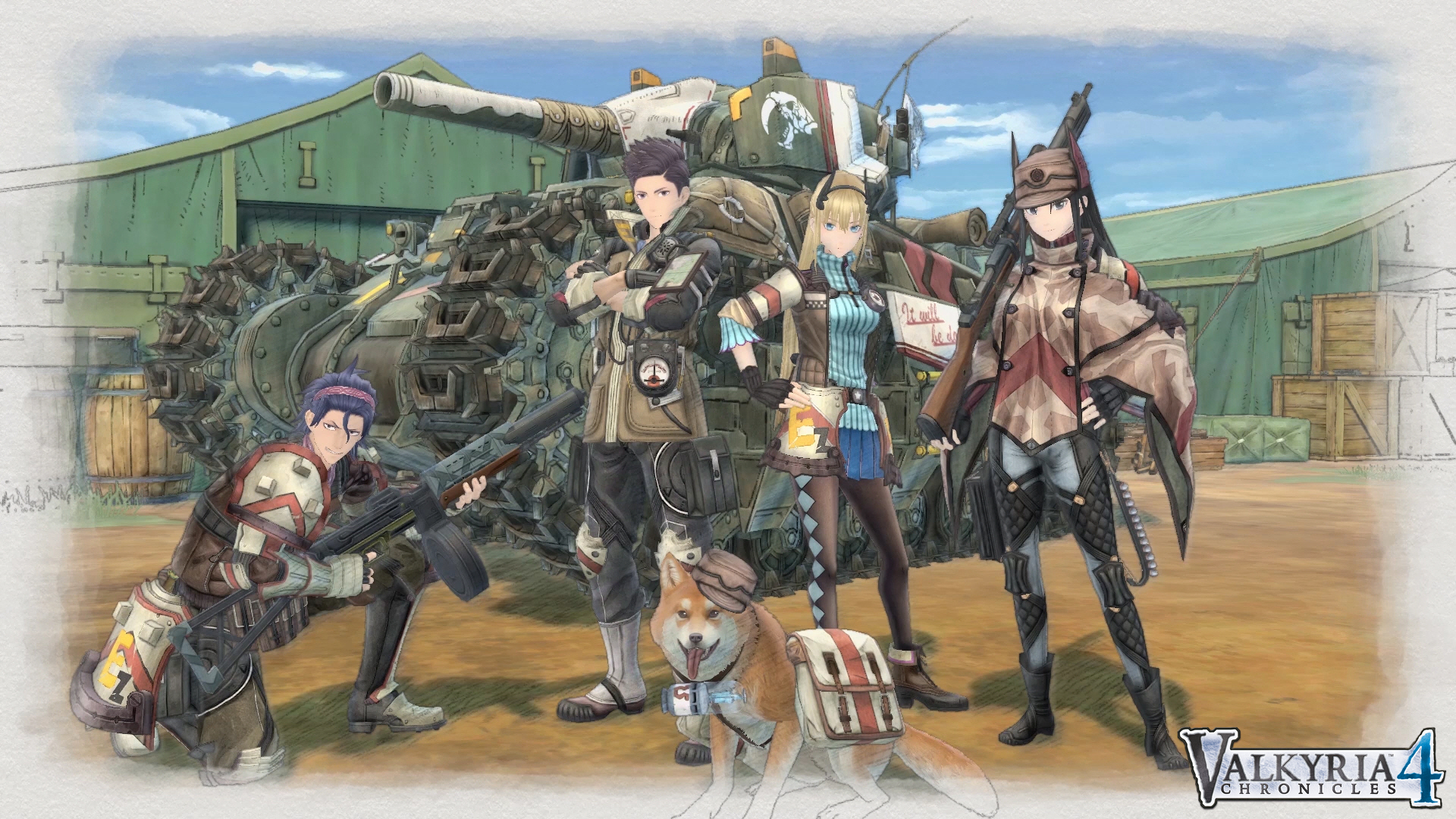 Valkyria Chronicles 4 - cover