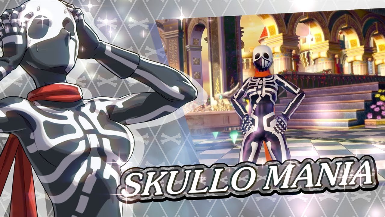 Get a taste of the Tag Team Frenzy in Skello mania's thrilling screenshot thumbnail, featuring characters dressed up for "Trick or Treating" straight from SNK Heroines