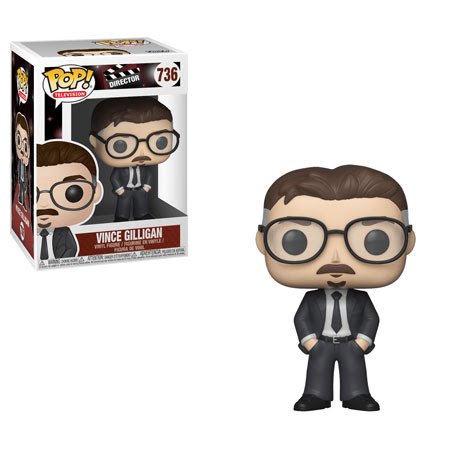 A Funko Pop vinyl figure of a man in glasses and a suit from the Directors Line.