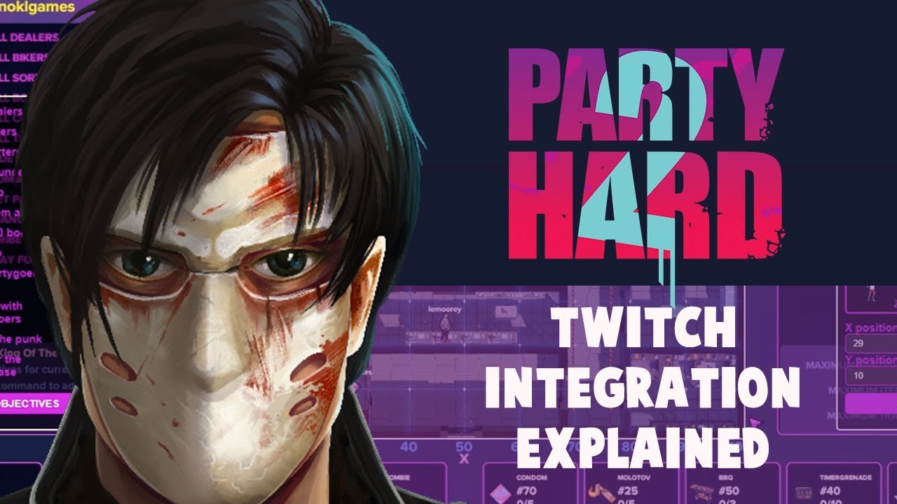 Experience the ground-breaking Twitch integration feature in Party Hard 2.