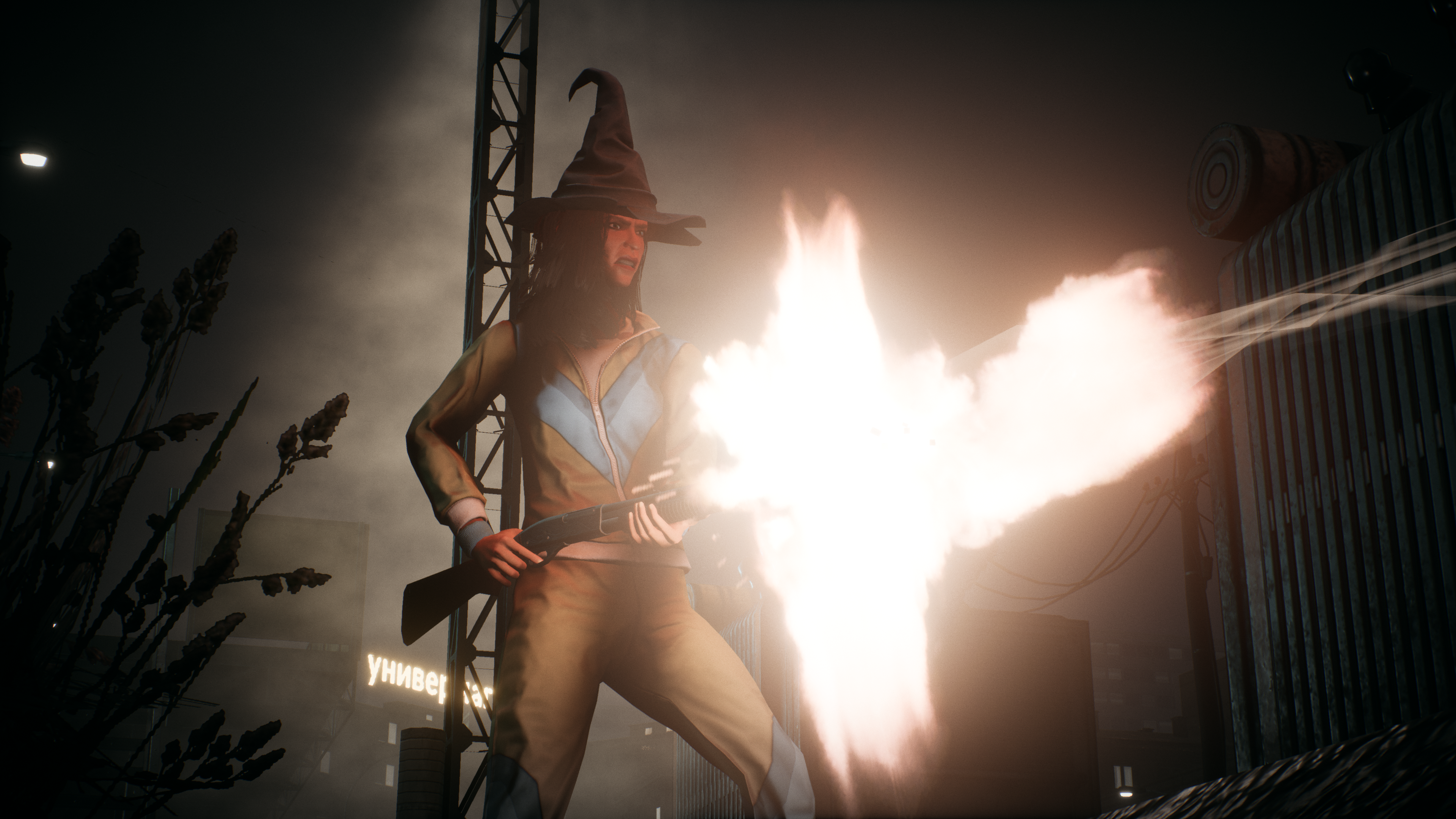 Phantom Doctrine - witch and boomstick