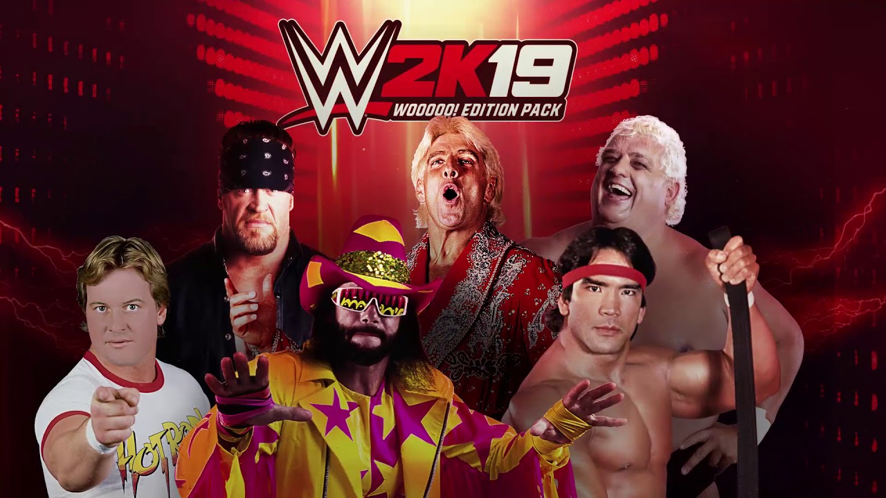 Wwe 2k19 featuring Nature Boy and Ronda.