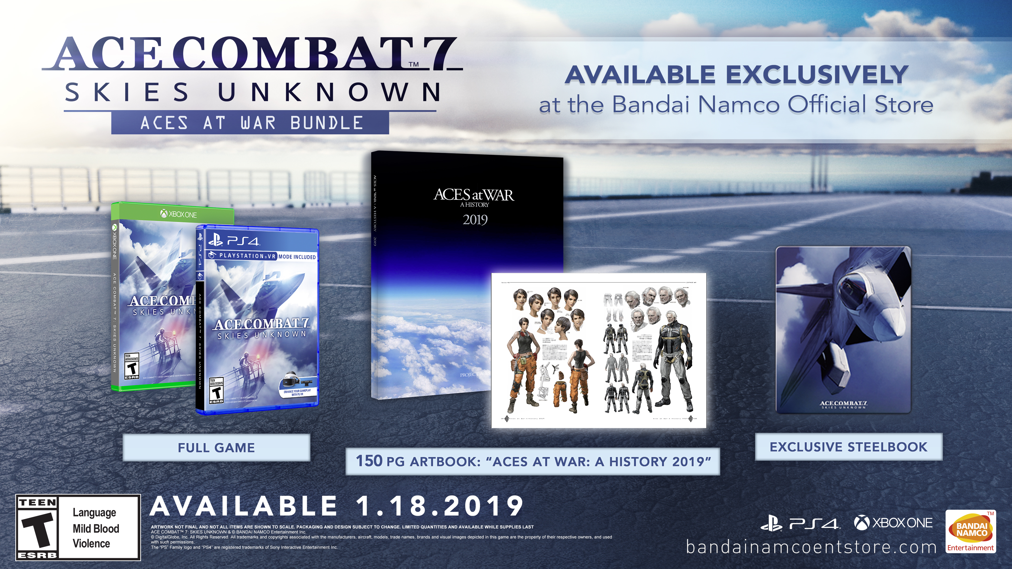 AC7 BS AAW MULTI EN 1541668767 Ace Combat 7: Skies Unknown - Aces at War Bundle Announcement Ace Combat 7: Skies unknown - Aces at War Bundle