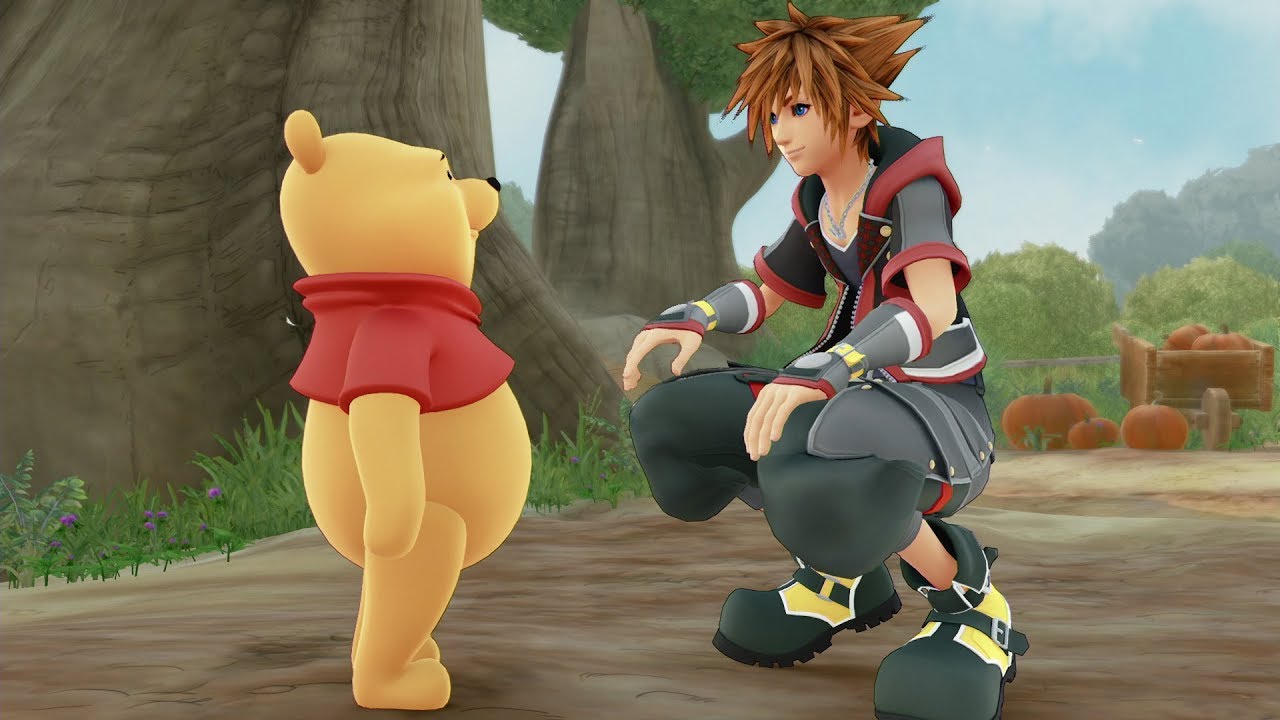 Kingdom Hearts III Shares a Jar of Hunny Winnie the pooh joins the adventure in Kingdom Hearts III, as he embarks on a whimsical journey through different worlds. Alongside his jar of hunny, Winnie the Po