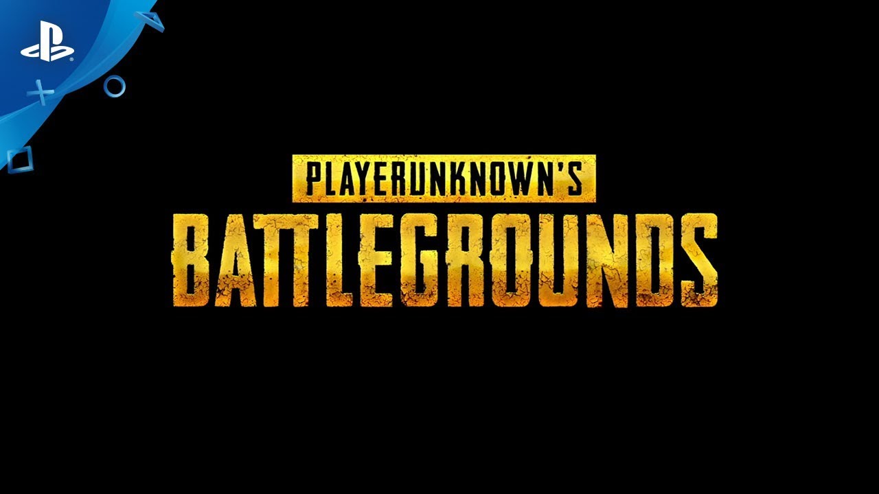 PUBG debut logo on a black background.