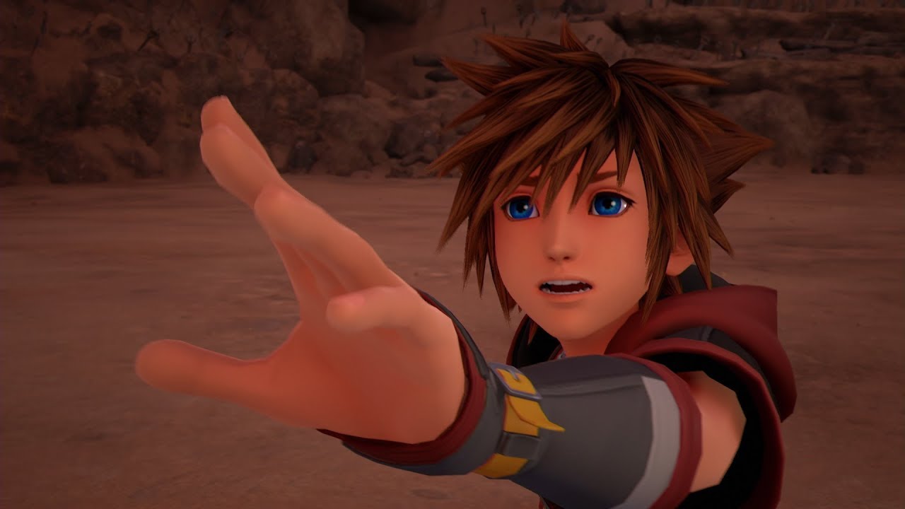Kingdom Hearts III Final Battle screenshot.