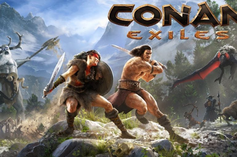 The cover of Conan Exiles, a free game on Steam.