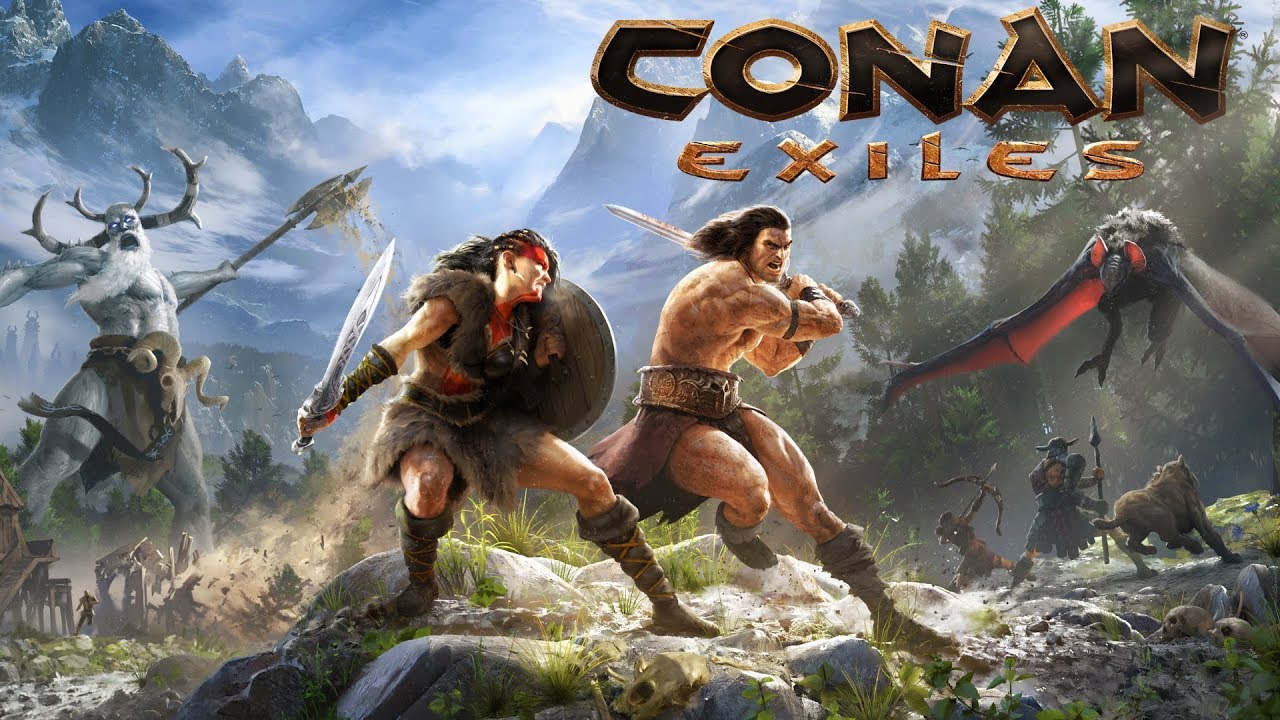 The cover of Conan Exiles, a free game on Steam.