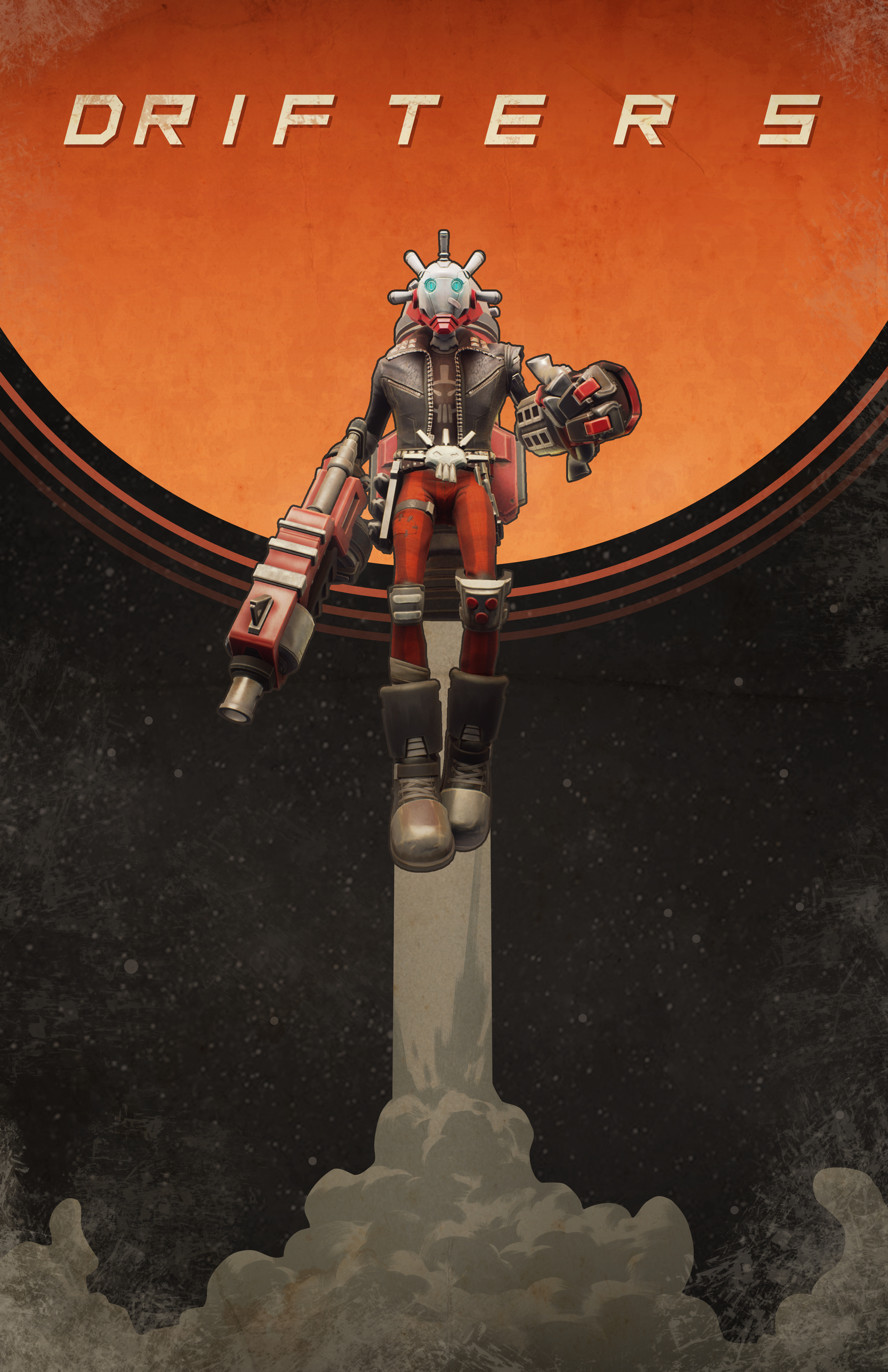 Drifters - art with logo