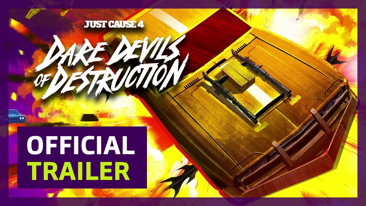 Dare devils destruction official trailer for the DLC pack of Just Cause 4.