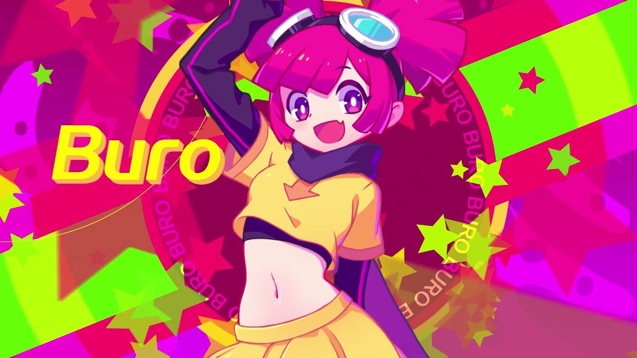 Find Your Beautiful Rhythm! Muse Dash is Coming! A girl with red hair is standing in front of a colorful background.