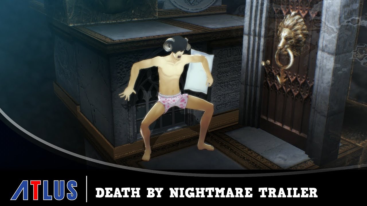 Catherine: Full Body Death by Nightmare trailer screenshot.