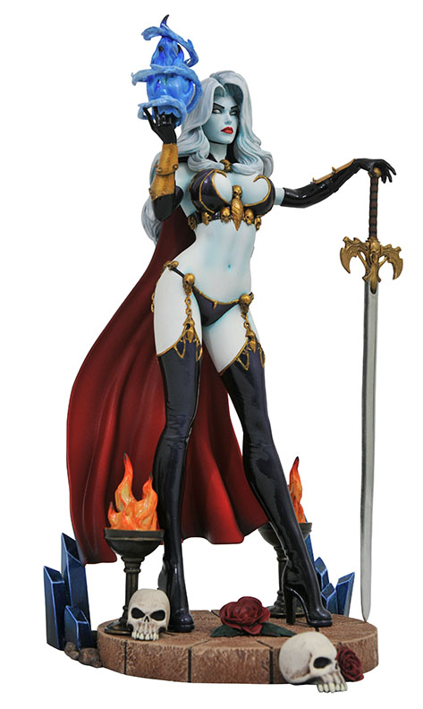 Lady Death PVC Diorama