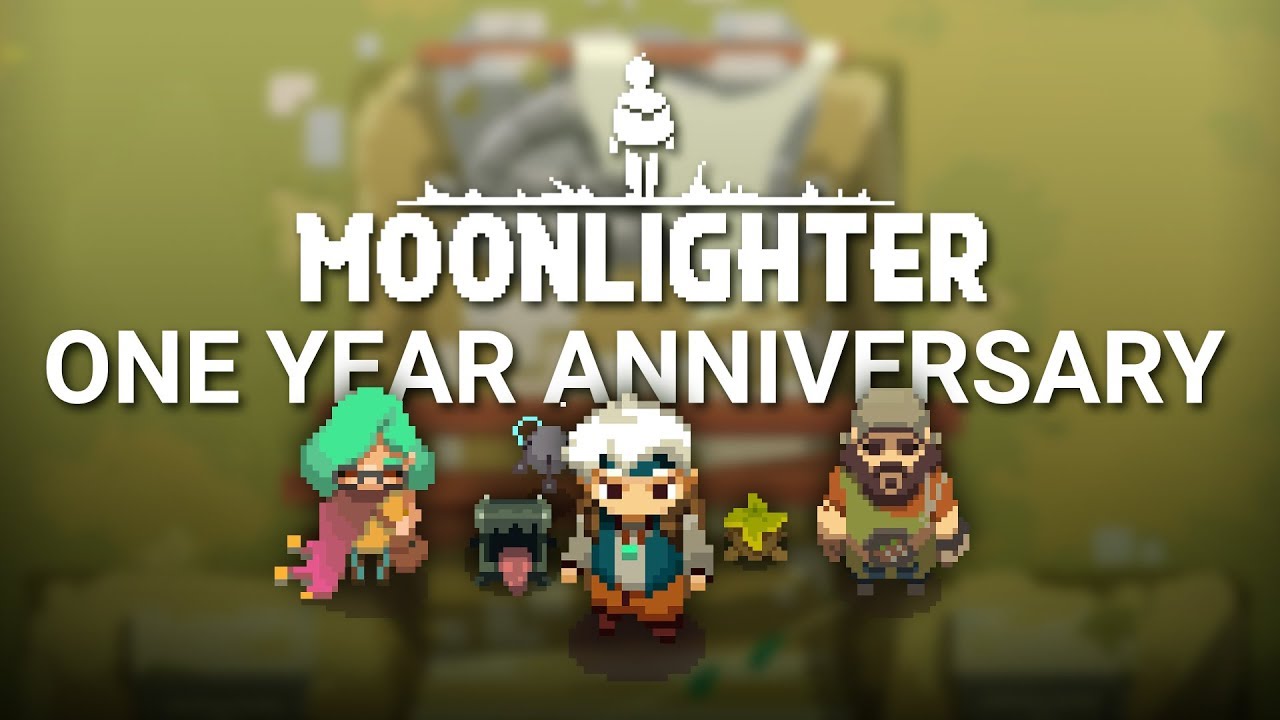 Moonlighter celebrates its one year anniversary, featuring the exciting new DLC "Between Dimensions".