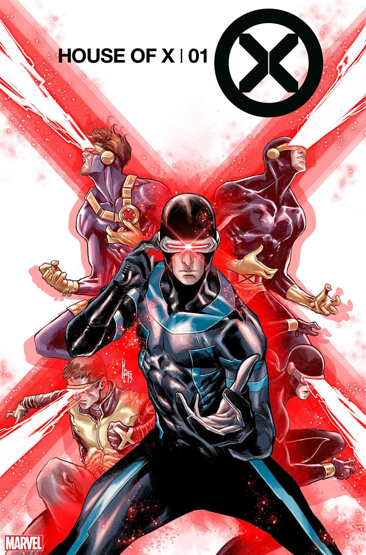 The Marvel variant cover of House of X-Men 1.
