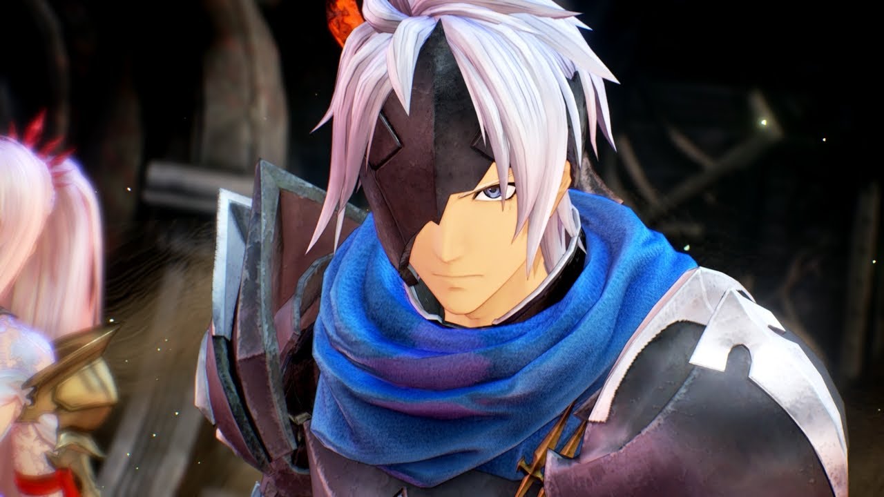 Two anime characters standing next to each other in the Announcement Trailer of Tales of Arise.