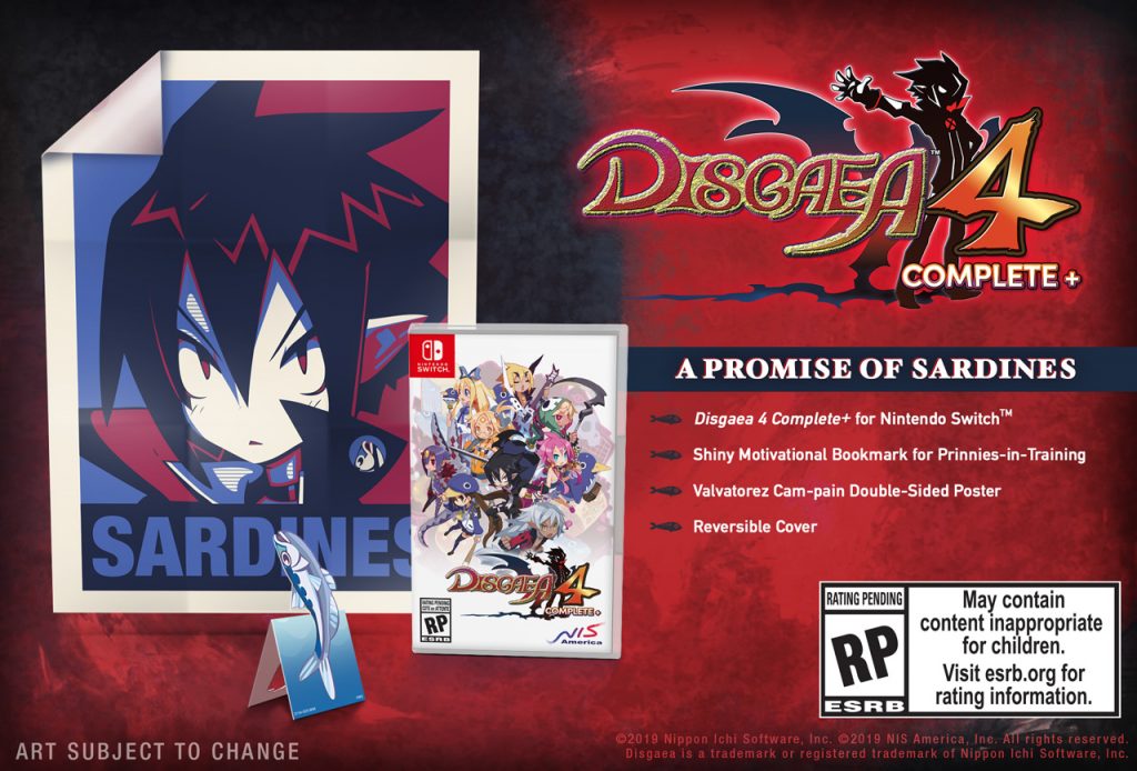 d4c nsw se D00d! Disgaea 4 Complete+ Heads to PS4 and Switch This Fall! Disgaea 4 Complete+ - Day 1 Ed