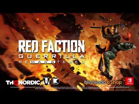 Red Faction Guerrilla is a thrilling action-packed game that has been re-mastered for the Nintendo Switch. Experience epic battles and intense gameplay as you join the Red Faction in their fight against oppression