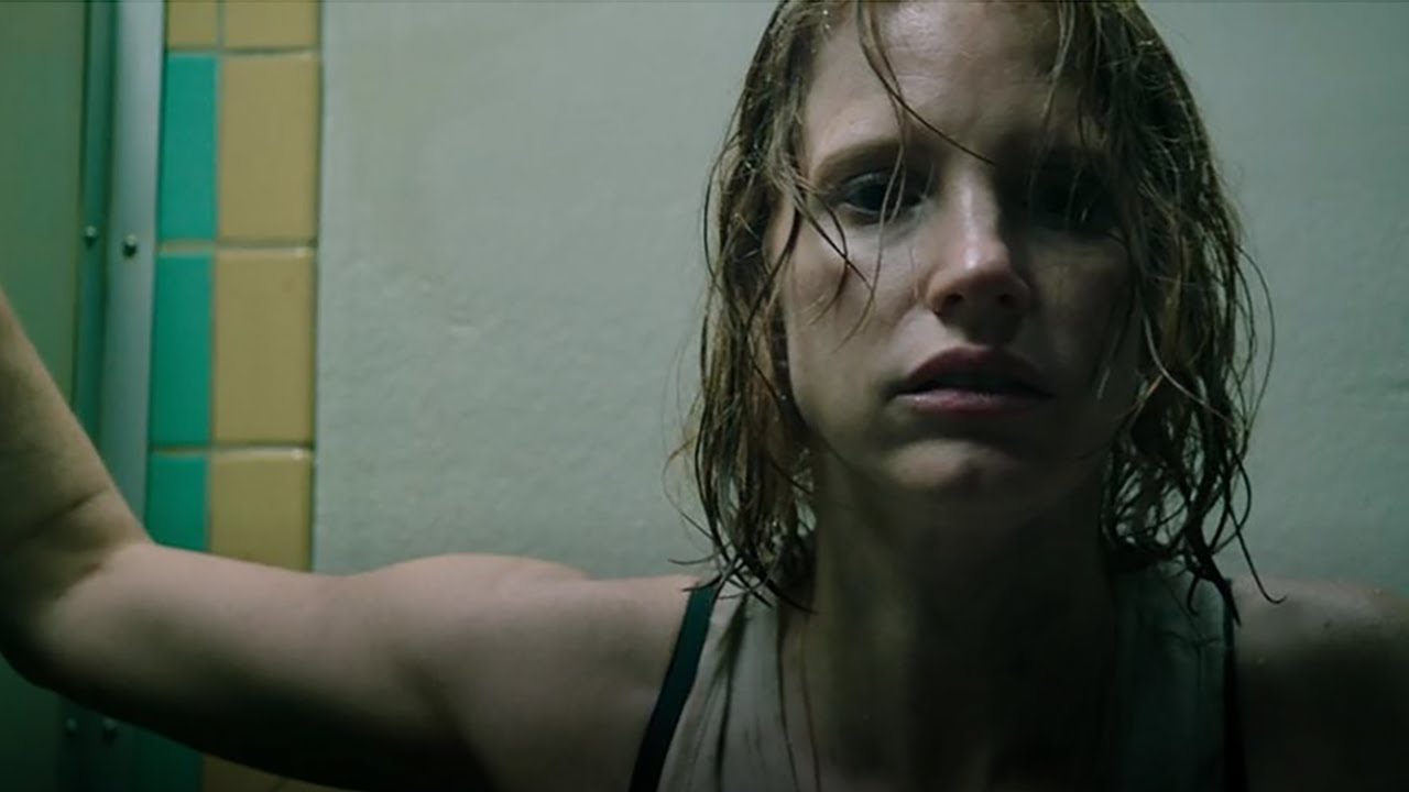 Jennifer Lawrence's first impression in the final trailer of "IT: Chapter Two" while she is in the shower.