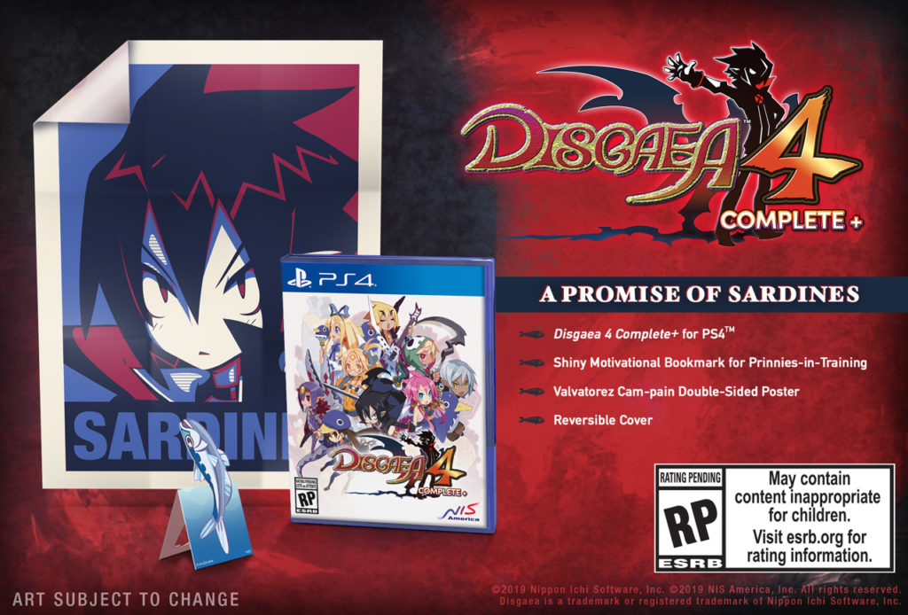 d4c ps4 se Disgaea 4 Complete+ - Vote Valvatorez 2019! Disgaea 4 Complete+ - PS4 cover