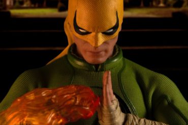The Immortal Iron Fist makes his debut as a One:12 Collective figure, depicting a green man wielding a mighty flame.