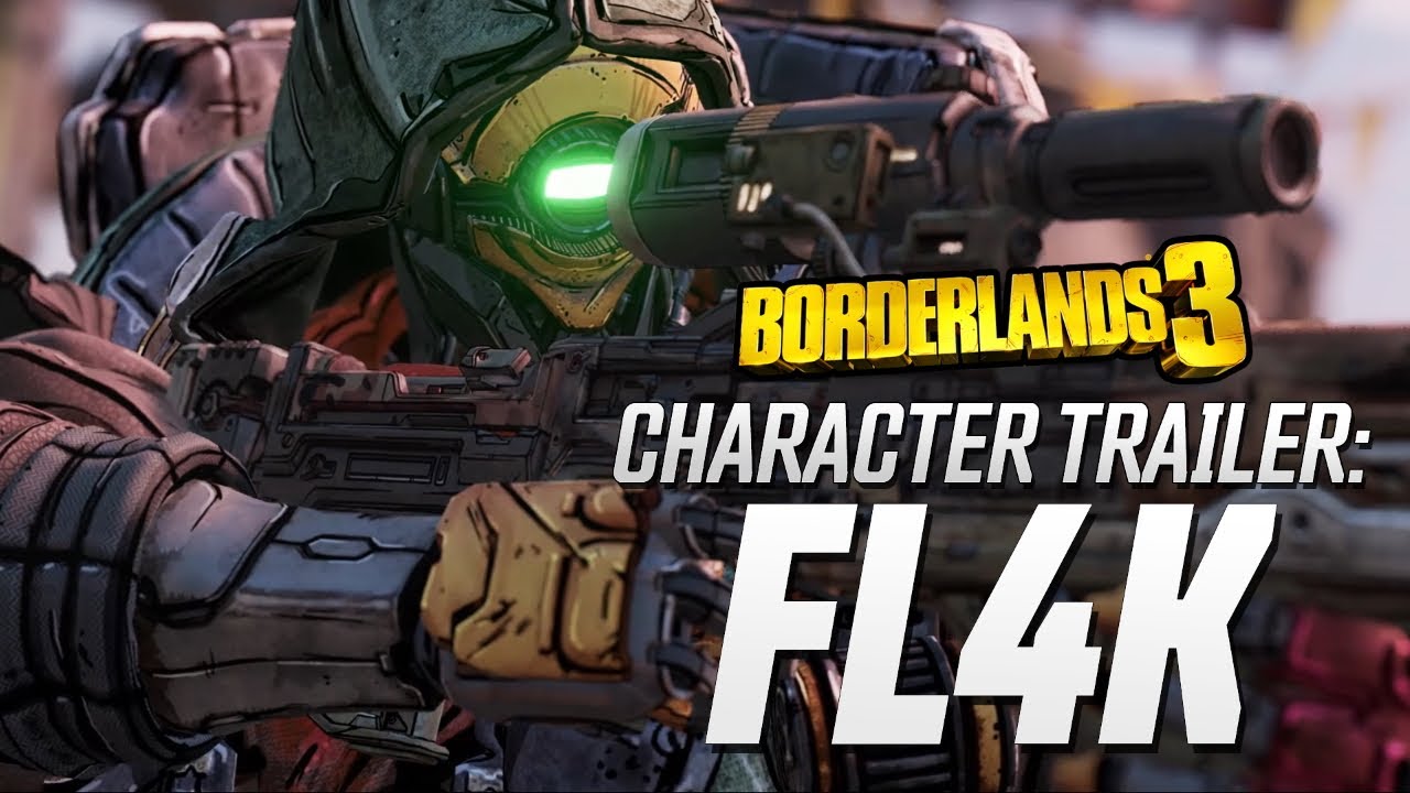 Fl4k, the Final New Vault Hunter, is showcased in the Borderlands 3 character trailer.