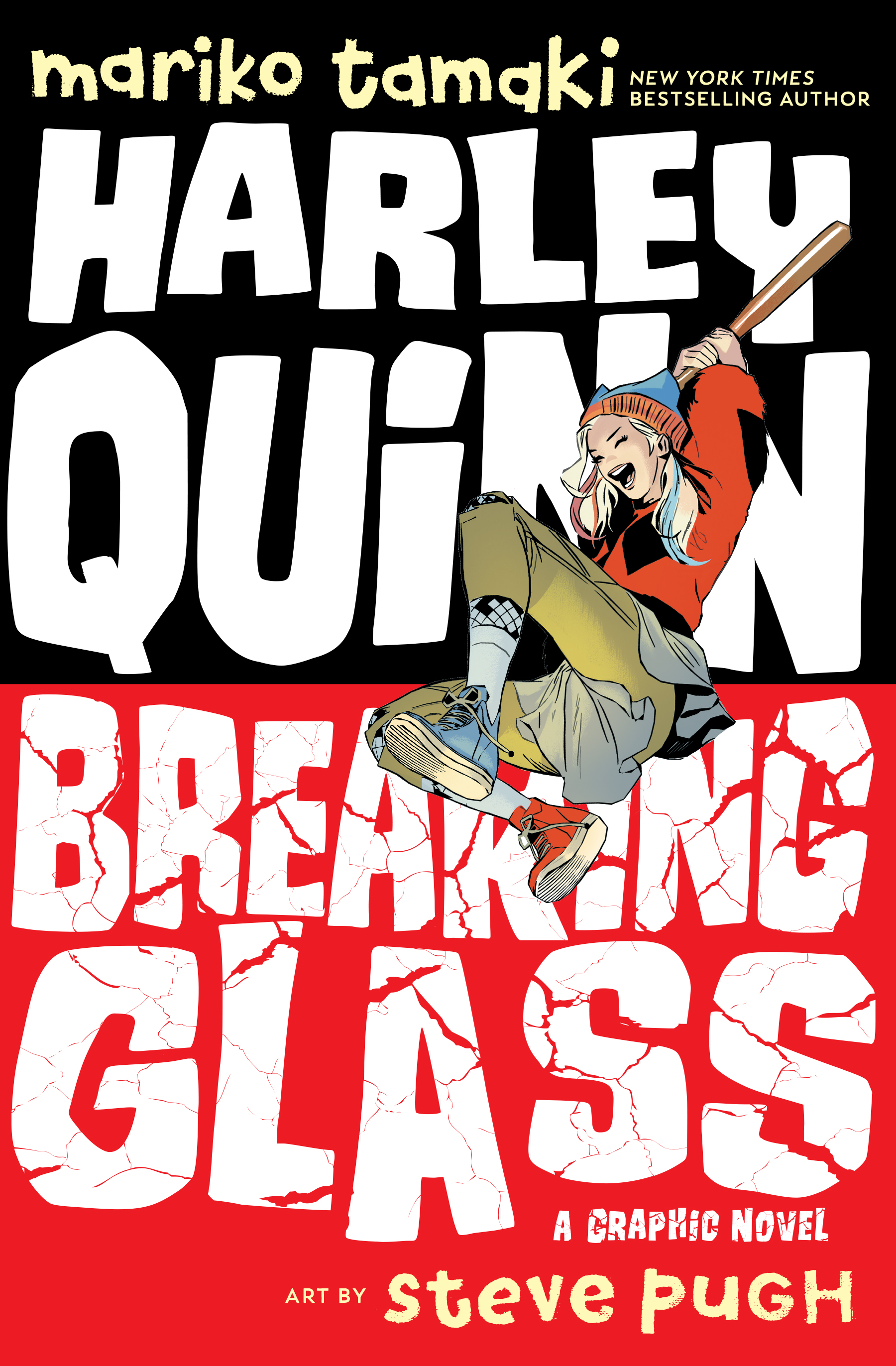 Breaking glass by Harley Quinn is a thrilling addition to DC's Young Adult Graphic Novel Line.