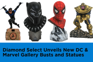 Diamond select unveils new dc & marvel gallery busts and statues.