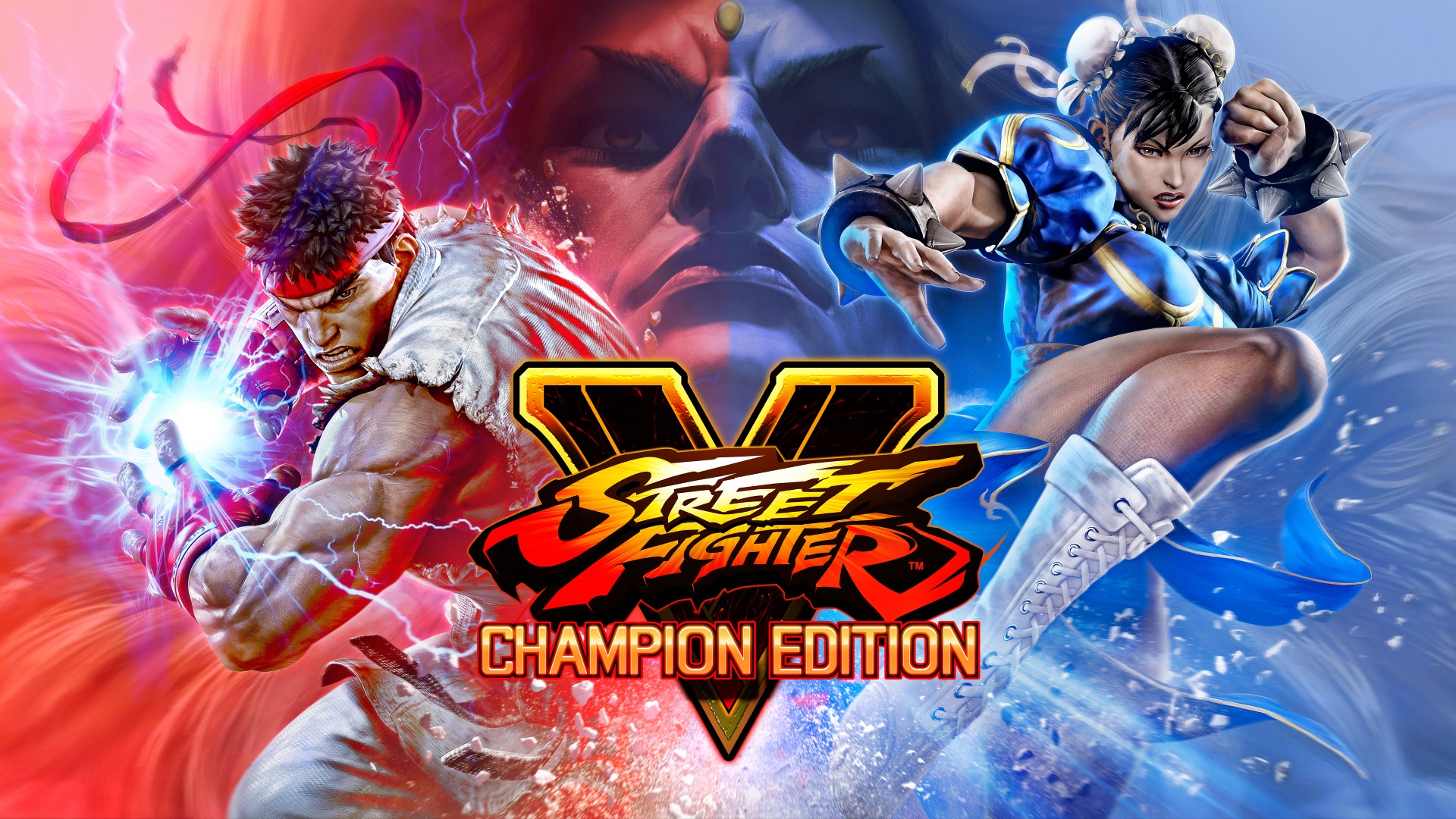 Capcom presents Street Fighter V: Champion Edition, featuring the iconic character Gill.