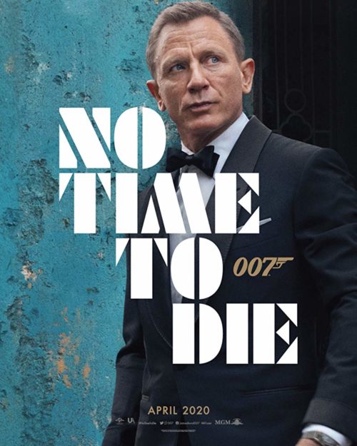 007 presents the official poster for No Time to Die.