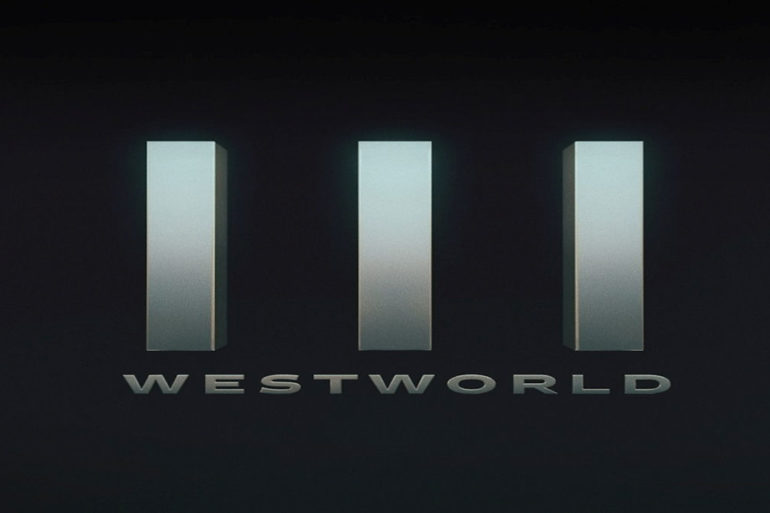 The logo for Westworld Season 3 on a black background.