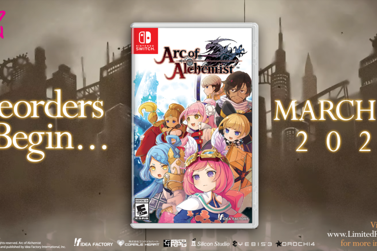 Arc of Alchemist - Switch physical